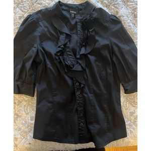 XS Bebe Button Down Blouse